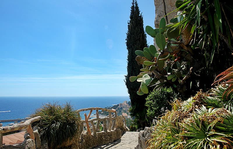 Jardin Exotique en Monaco, Cote d'Azur